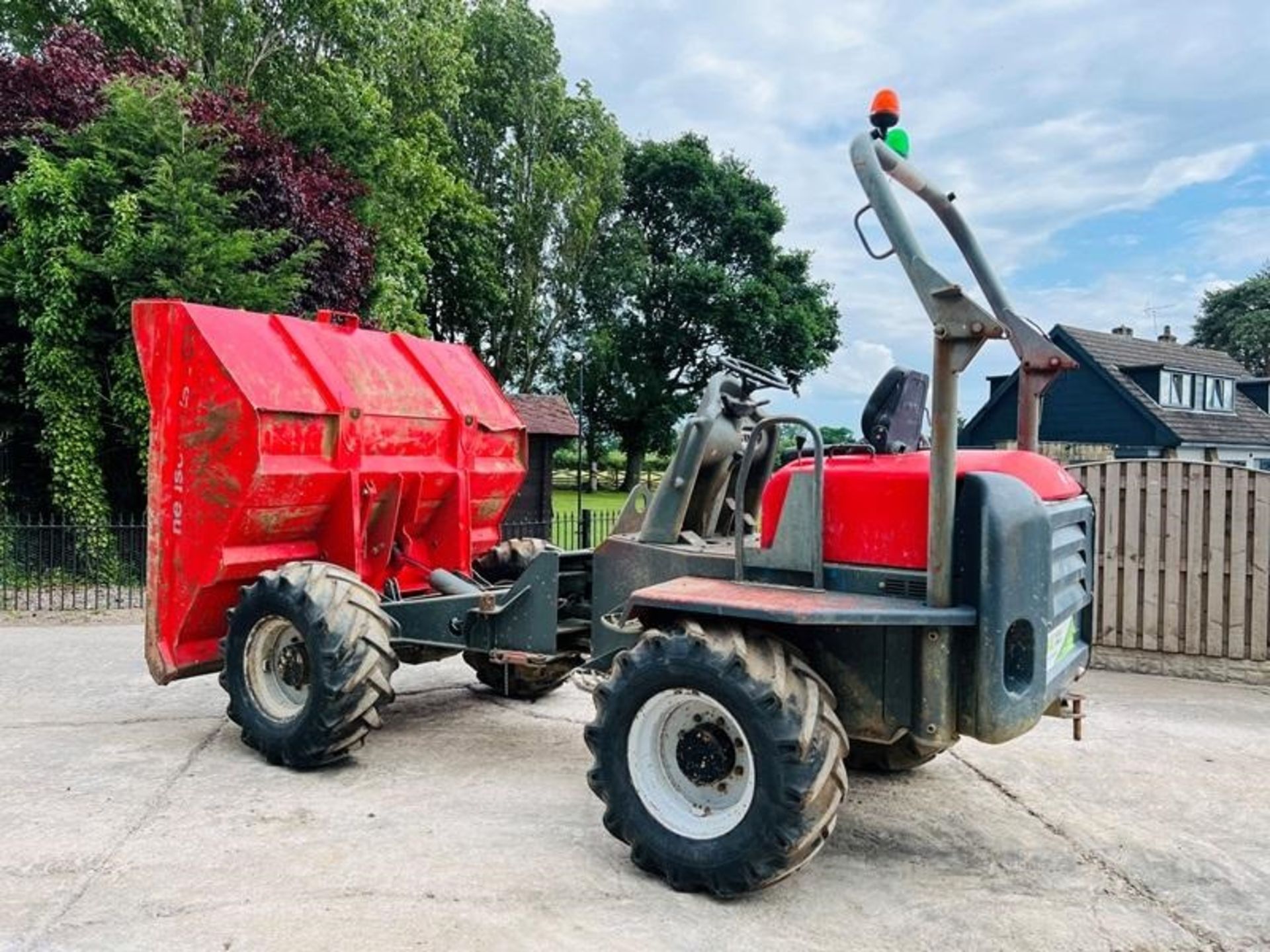 WACKER NEUSON 6001 4WD DUMPER C/W PERKINS ENGINE - Image 4 of 15