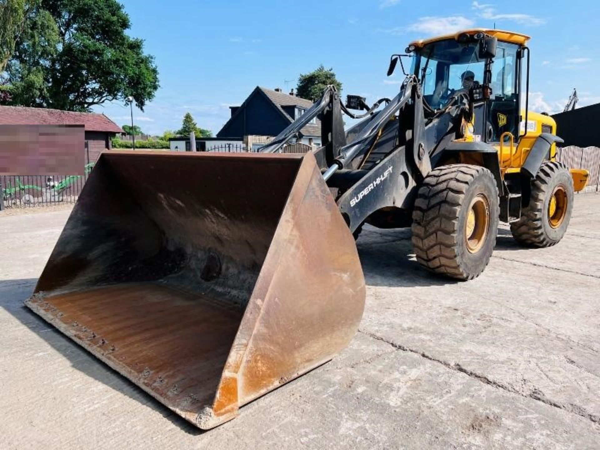 JCB 436EHT 4WD WASTE MASTER LOADING SHOVEL C/W BUCKET - Image 14 of 19