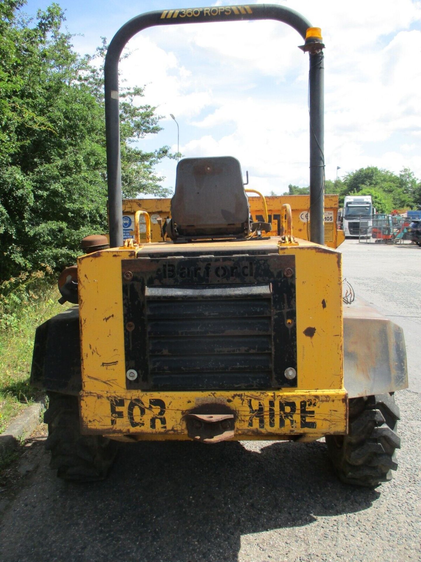 BARFORD 5 TON DUMPER THWAITES BENFORD TEREX JCB PERKINS 6 - Image 9 of 11