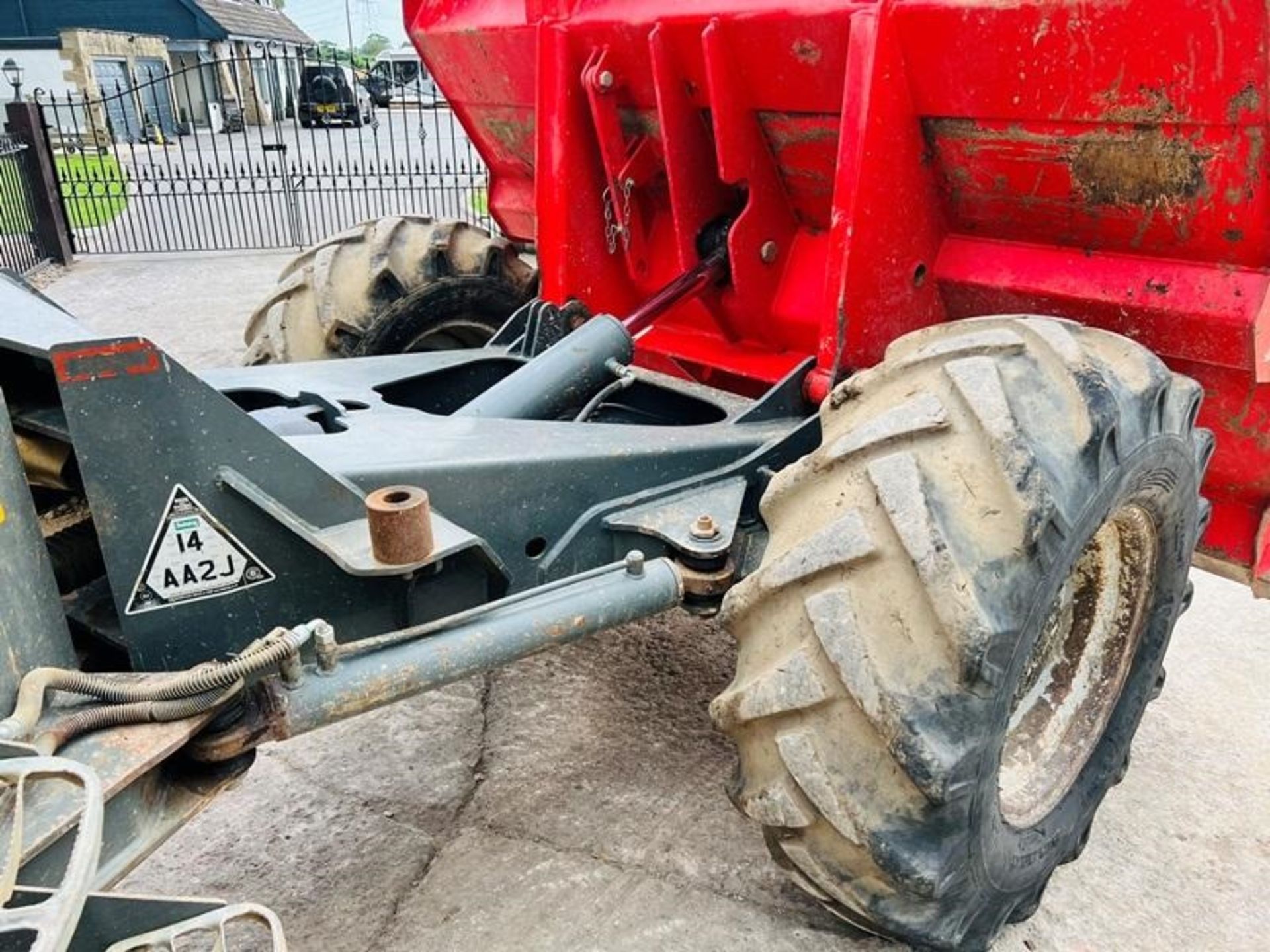 WACKER NEUSON 6001 4WD DUMPER C/W PERKINS ENGINE - Image 6 of 15