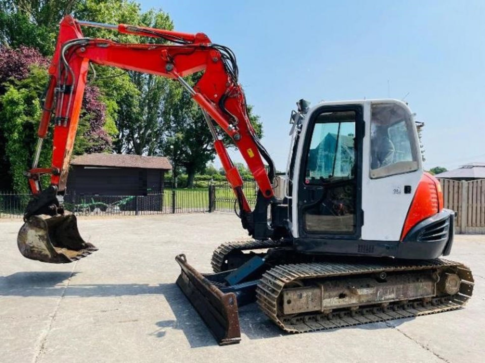 KUBOTA KX080-3 EXCAVATOR *YEAR 2013, ZERO SWING * C/W THREE PEACE BOOM - Image 11 of 19