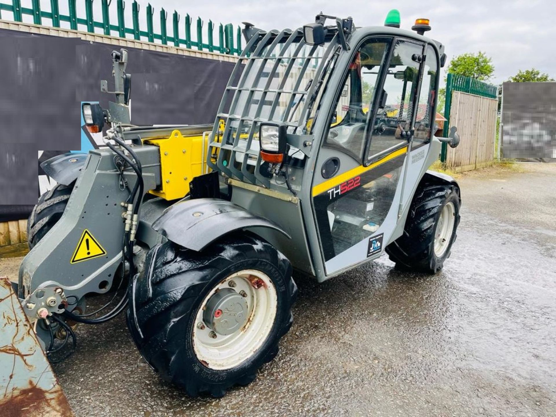 WACKER NEUSON TH522 YEAR 2016 3335 HOURS JOYSTICK HYDRAULIC HITCH 5 M REACH 2200 KG LIFT - Image 8 of 15