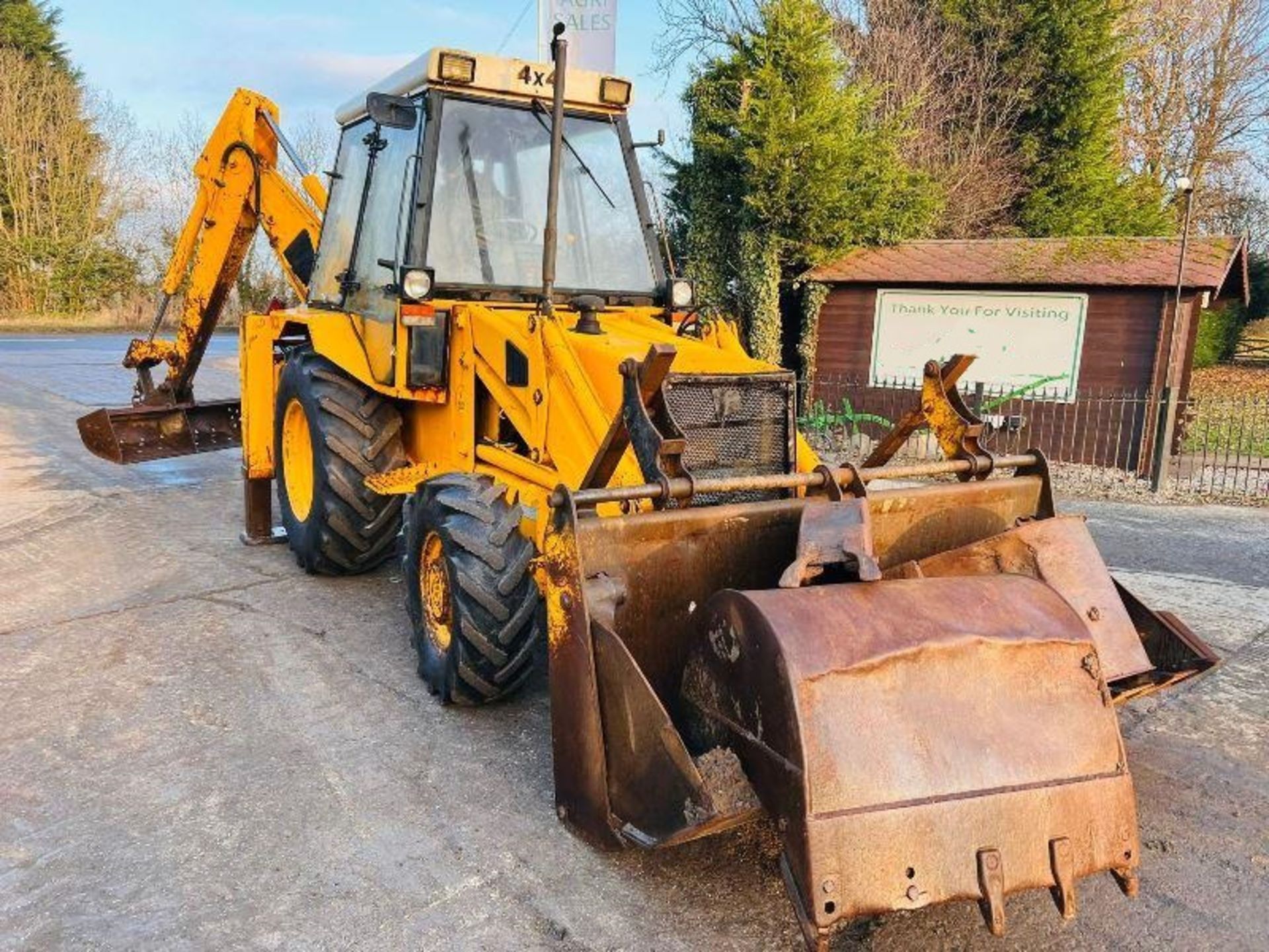 JCB 3CX PROJECT 7 4WD BACKHOE DIGGER C/W 4 X BUCKETS - Image 10 of 10