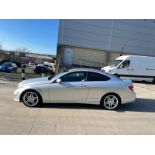 61 PLATE MERCEDES C CLASS BLUE EFFICIENCY CDI 125 SPORT EDITION COUPE (NO VAT ON HAMMER)