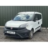 FIAT DOBLO COMBO MULTIJET: RELIABLE CREW CAB WITH ELECTRIC WINDOWS (NO VAT ON HAMMER)