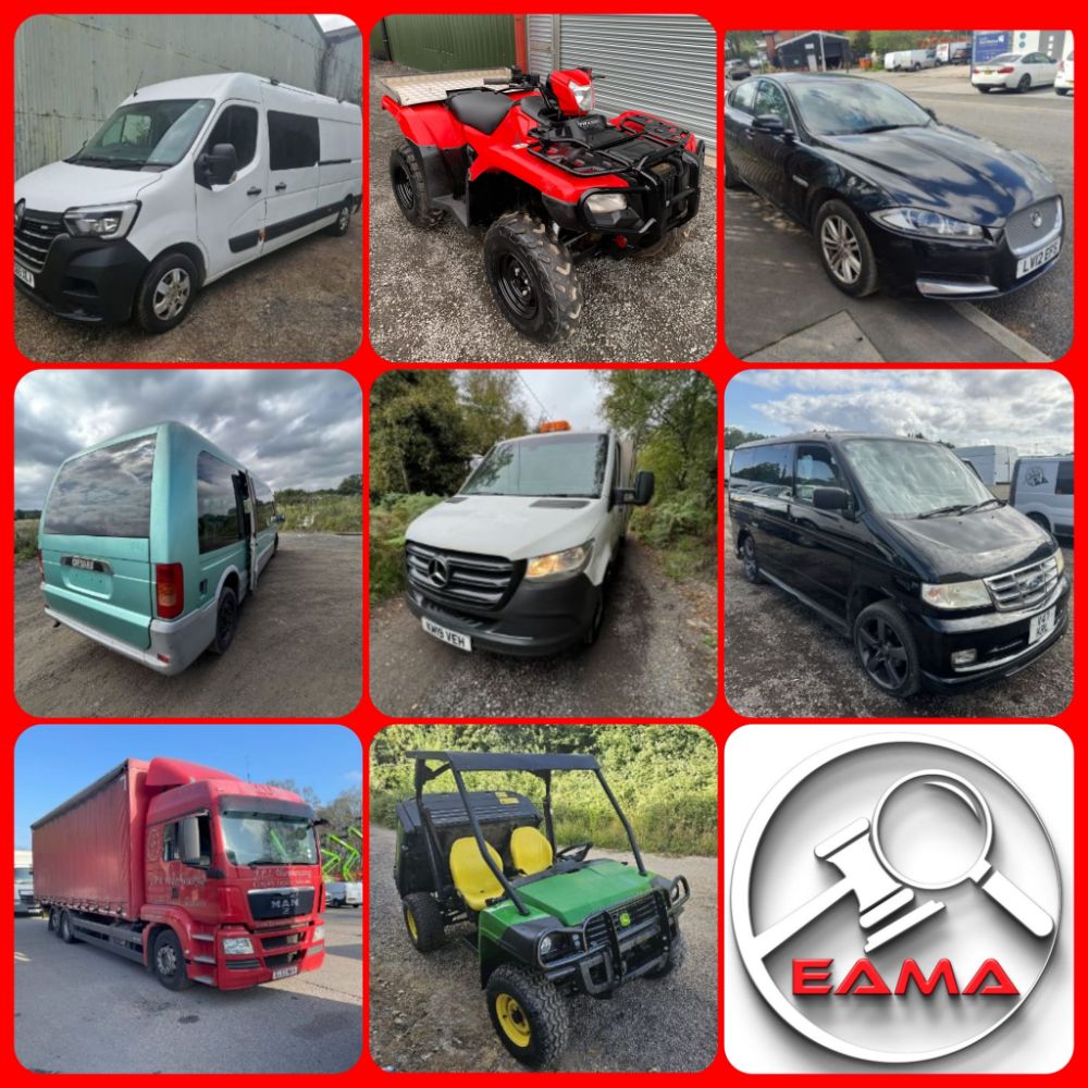 AUCTION OF CARS, VANS, TRUCKS, 4X4'S, QUADS + MORE Ends from Tuesday 19th September 2023 at 2pm
