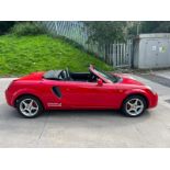**(MILEAGE 66K ONLY)** TOYOTA MR2 '02 - CONVERTIBLE - NO VAT ON HAMMER -