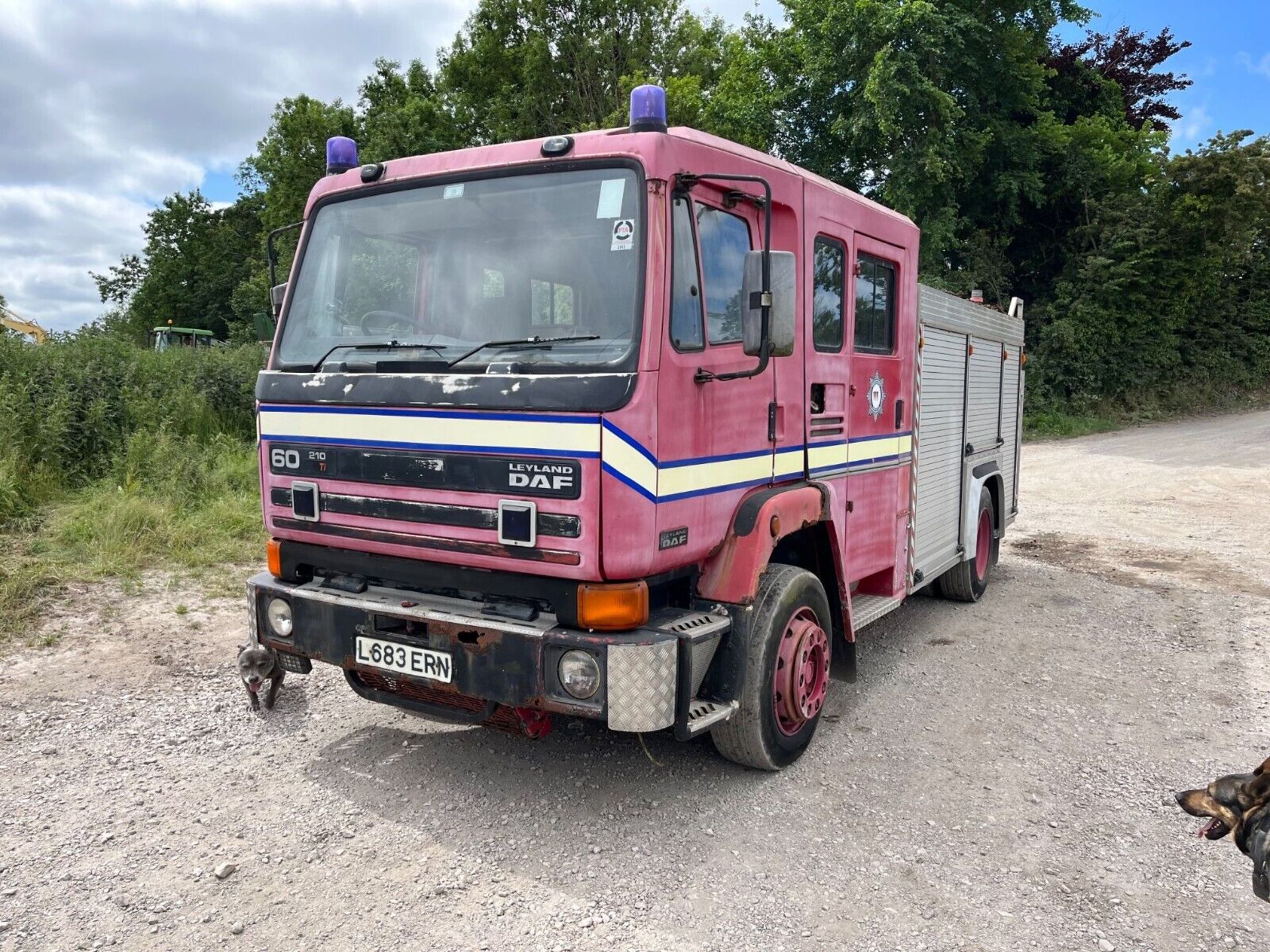 LEYLAND DAF 60 210TI FIRE ENGINE WAGON TRUCK PERKINS PHASER ENGINE 31174 MILES - Image 2 of 15