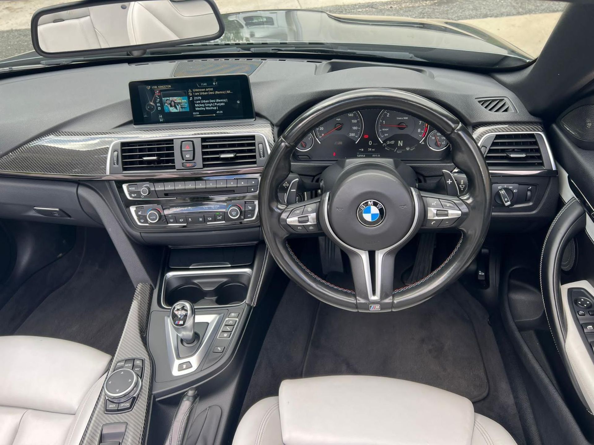 **(ONLY 55K MILEAGE)** 2016 BMW 4 SERIES: BLACK LEATHER INTERIOR (NO VAT ON HAMMER) - Image 12 of 12