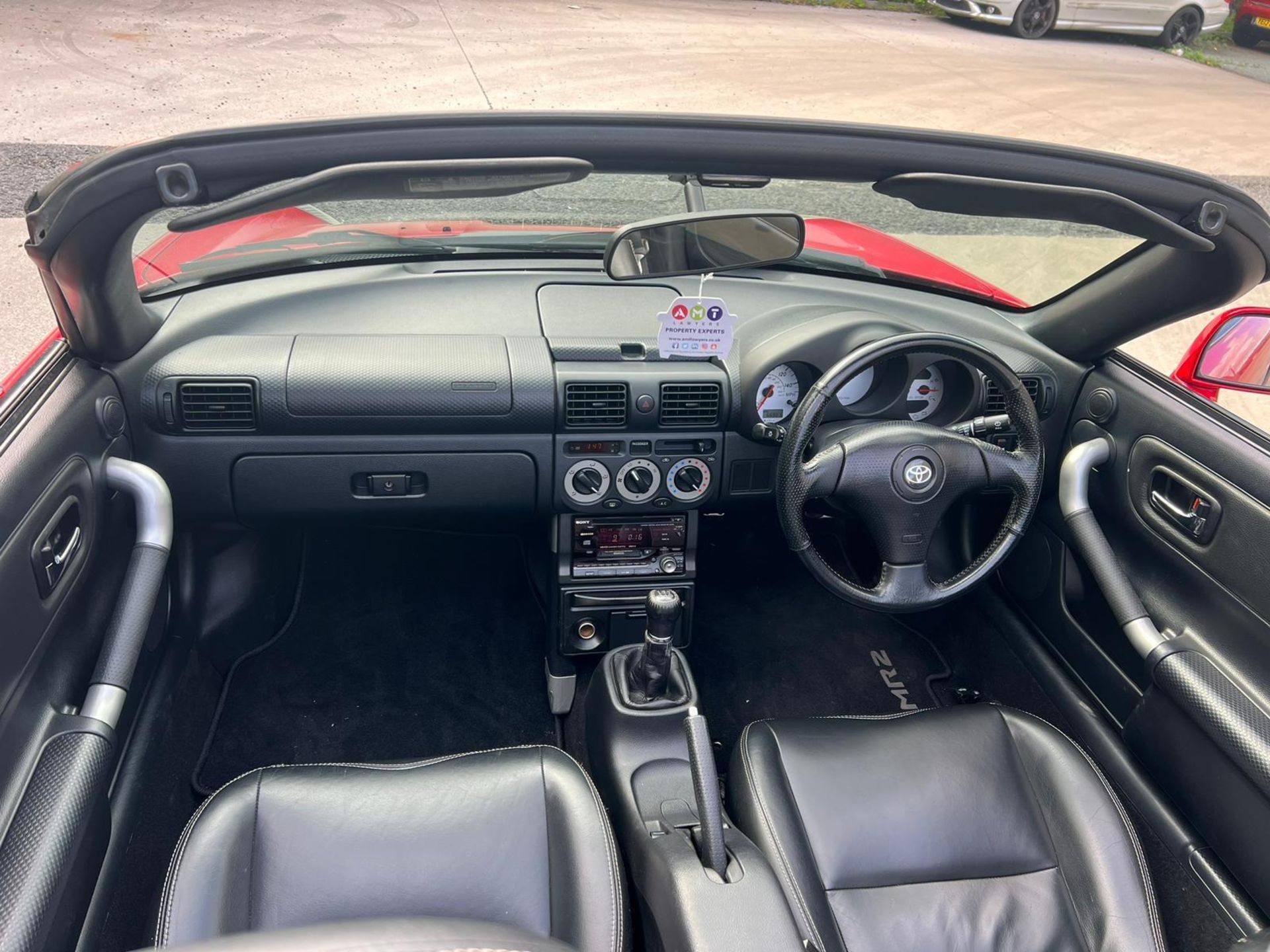 **(MILEAGE 66K ONLY)** TOYOTA MR2 '02 - CONVERTIBLE - NO VAT ON HAMMER - - Image 11 of 12