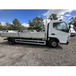 2012 MITSUBISHI FUSO CANTER: ROBUST FLATBED AUTOMATIC RWD 173K MILES