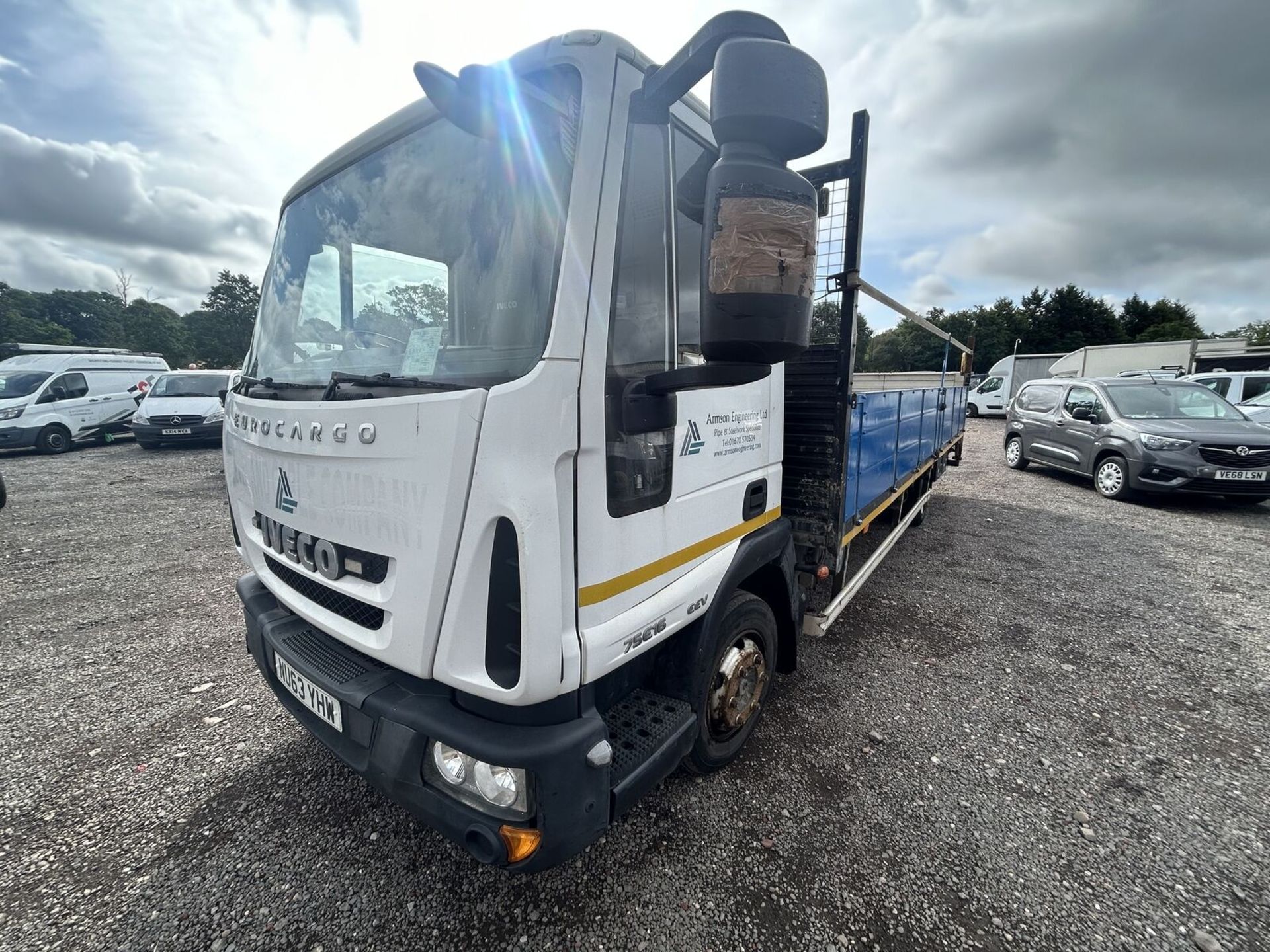 AUTOMATIC EFFICIENCY: '63 PLATE IVECO EUROCARGO FLATBED - NO VAT ON HAMMER