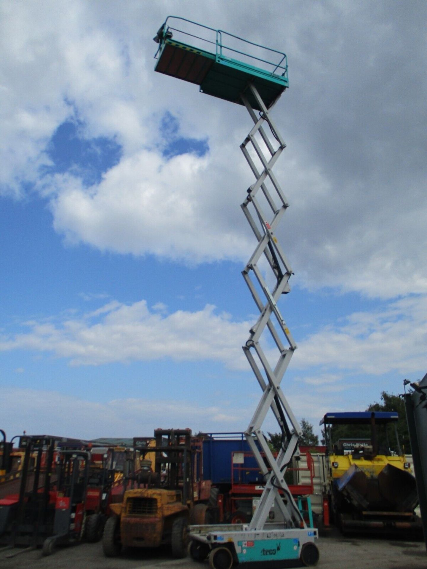 2013 IMER ITECO IT 12122 13.9 METRE SCISSOR LIFT ACCESS PLATFORM CHERRY PICKER