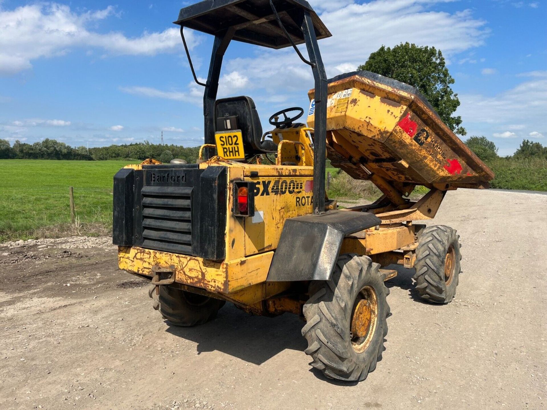 1997 BARFORD SXR4000 SWIVEL TIP 4 WHEEL DRIVE DUMPER EXCAVATOR DIGGER TRACTOR