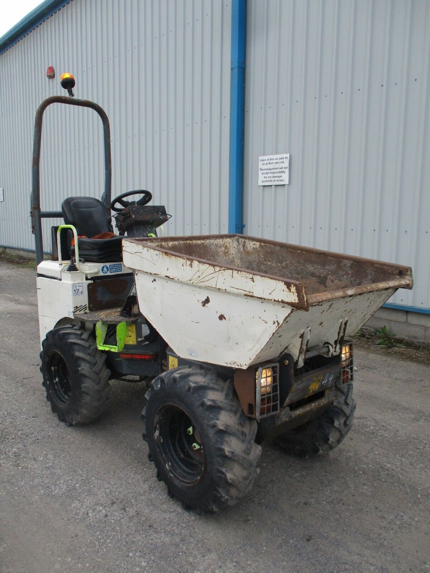 2015 KUBOTA ENGINE TEREX TA1 1TON DUMPER - Image 3 of 12