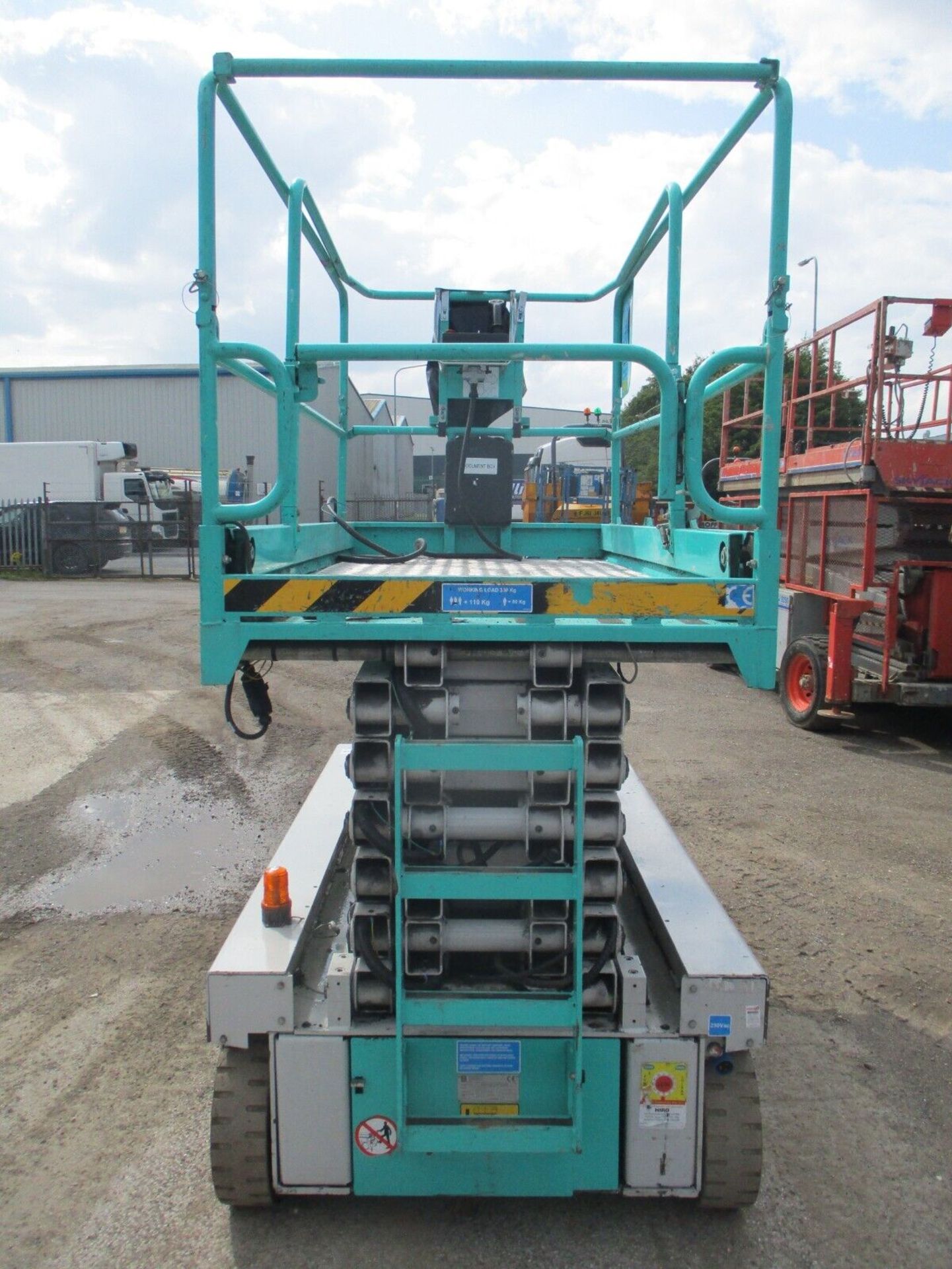 2013 IMER ITECO IT 12122 13.9 METRE SCISSOR LIFT ACCESS PLATFORM CHERRY PICKER - Image 4 of 13