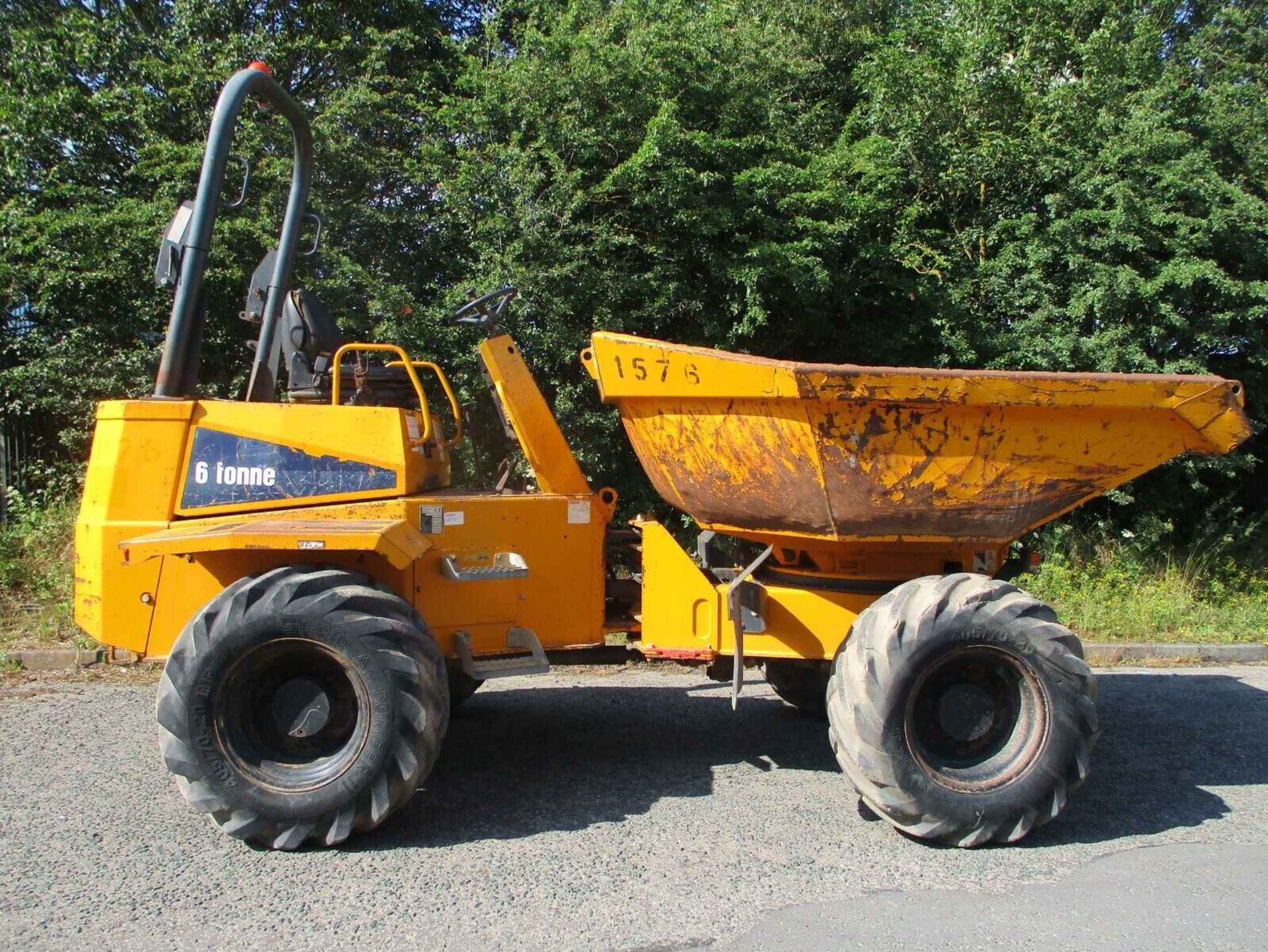 2012 THWAITES 6 TON SWIVEL SKIP DUMPER BARFORD BENFORD TEREX JCB PERKINS