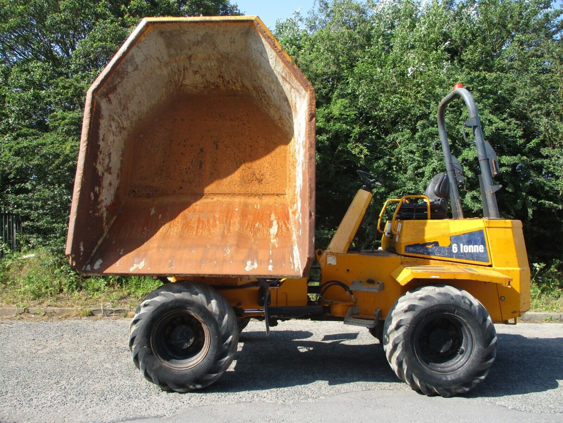 2012 THWAITES 6 TON SWIVEL SKIP DUMPER BARFORD BENFORD TEREX JCB PERKINS - Image 8 of 13