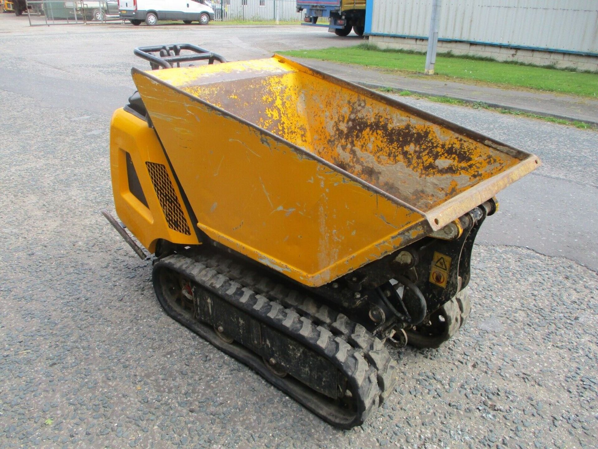 JCB HTD-5 HI HIGH TIP SKIP DUMPER TRACK TRACKED DUMPSTER - Image 4 of 9