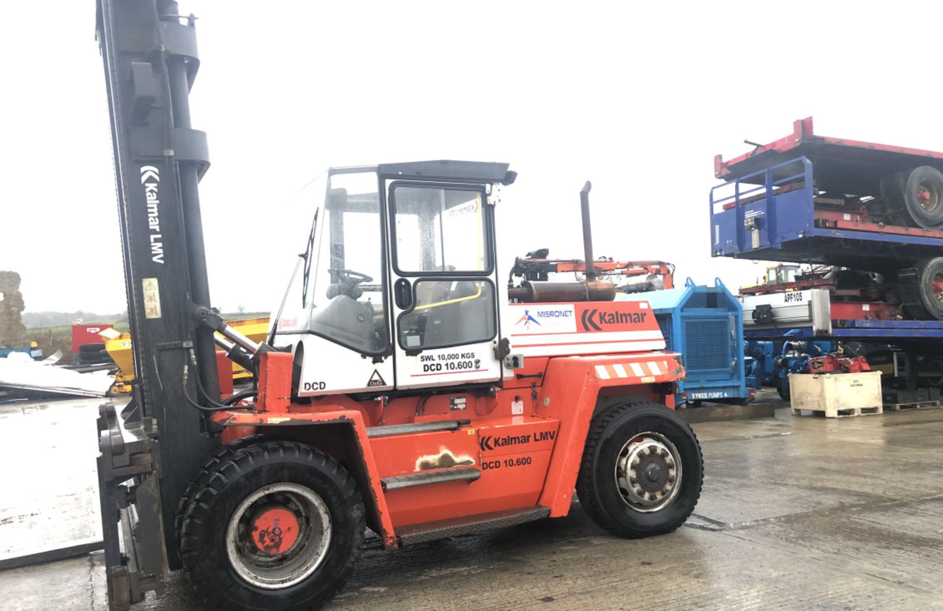 KALMAR DCD 10600 DIESEL FORKLIFT - Image 7 of 8