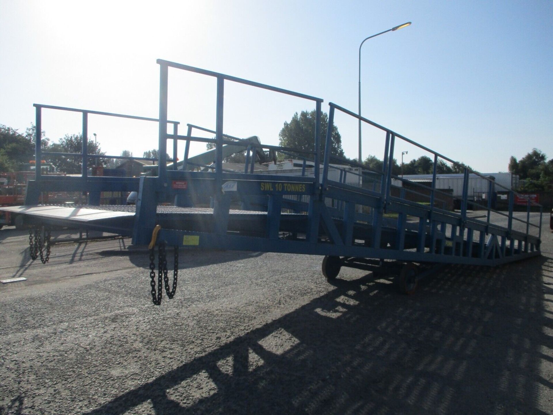 2019 10,000 KG CAPACITY CHASE TITAN 10 CONTAINER LOADING RAMP - Image 7 of 11