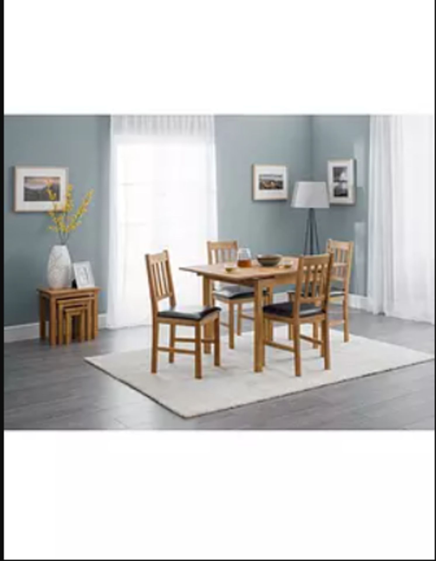 COXMOOR SET OF 2 DINING CHAIRS RRP £169 - Image 2 of 2