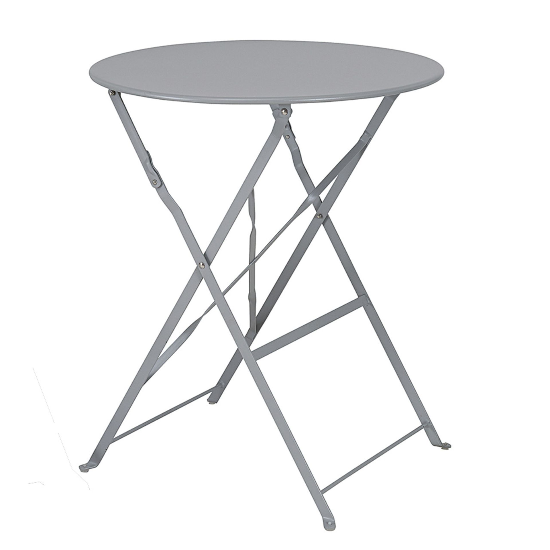 BRAND NEW NIMES 2 SEATER BISTRO SET GREY >>DELIVERY AVAILABLE<< - Image 2 of 3