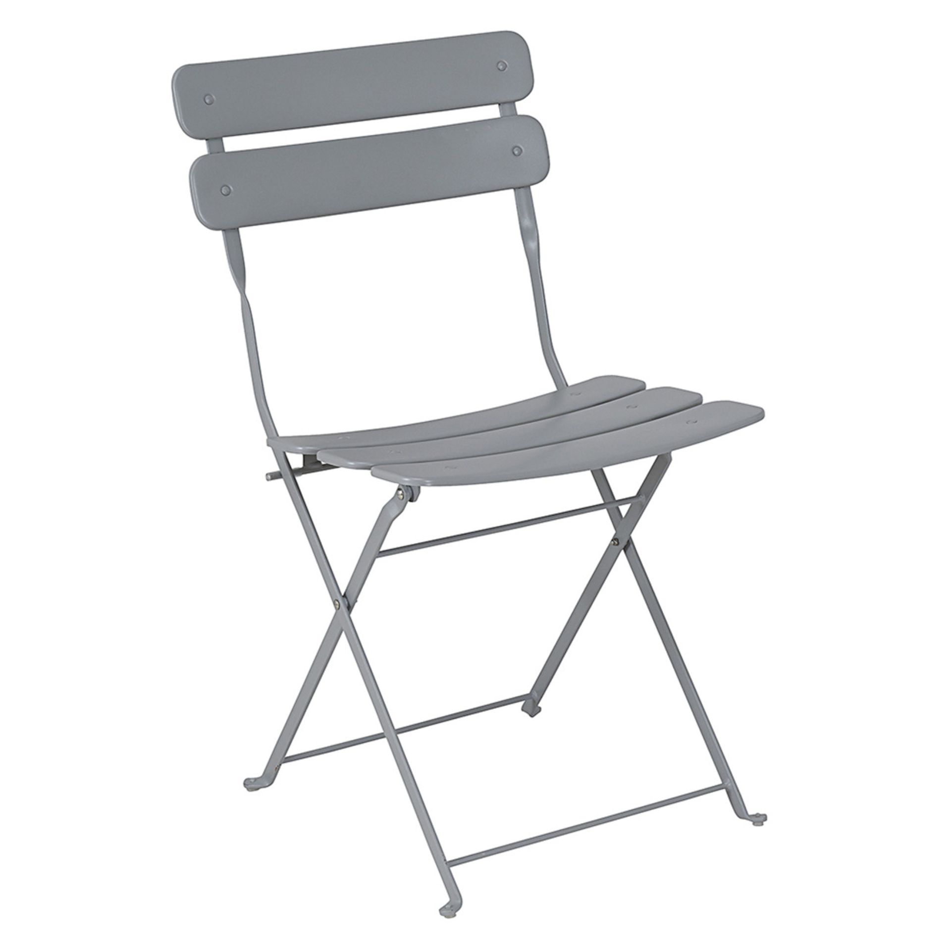 BRAND NEW NIMES 2 SEATER BISTRO SET GREY >>DELIVERY AVAILABLE<< - Image 3 of 3
