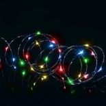 MICRO BRIGHTS RAINBOW MULTI-ACTION 120 LEDS PIN WIRE LIGHTS TIMER CHRISTMAS DECO