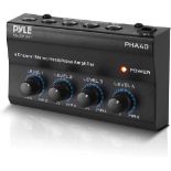 PALLET OF 60 UNITS 4-CHANNEL PORTABLE STEREO HEADPHONE AMPLIFIER - PROFESSIONAL MULTI CHANNEL
