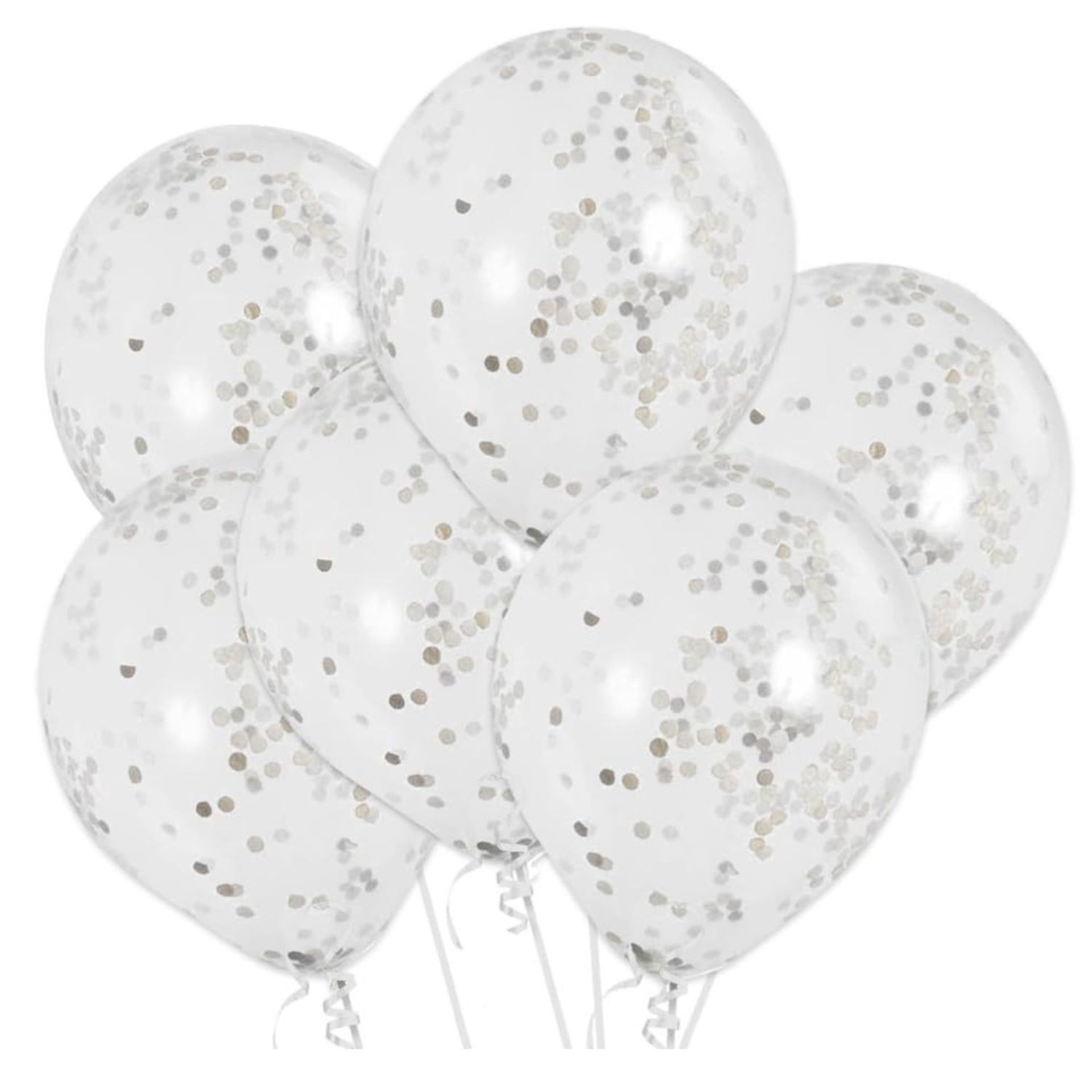 1000 PACKS OF LATEX SILVER AND GOLD CONFETTI BALLOONS, 12IN, 6CT, RRP £10,000 - Image 7 of 7