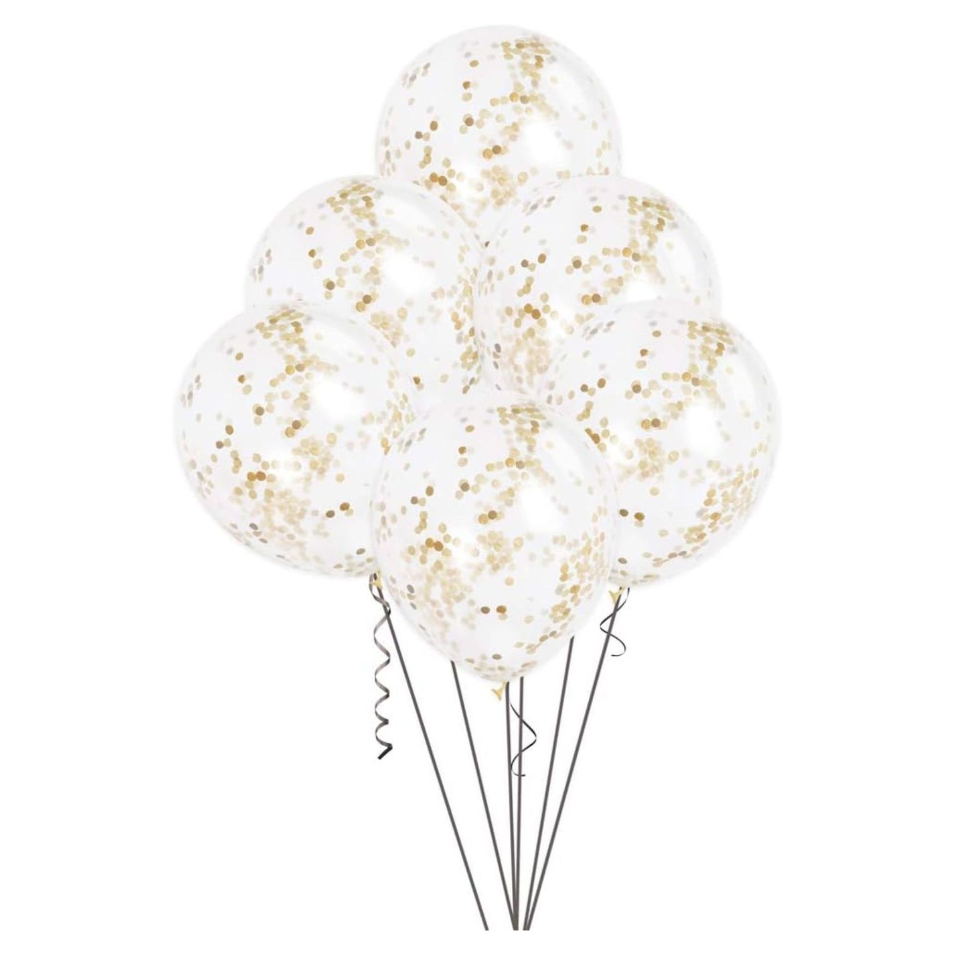 1000 PACKS OF LATEX SILVER AND GOLD CONFETTI BALLOONS, 12IN, 6CT, RRP £10,000 - Image 4 of 7