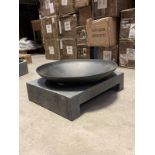 PREMIER SUMMER BRANDED CLEARANCE PRODUCTS GRANITE FIRE PITS RRP £2000