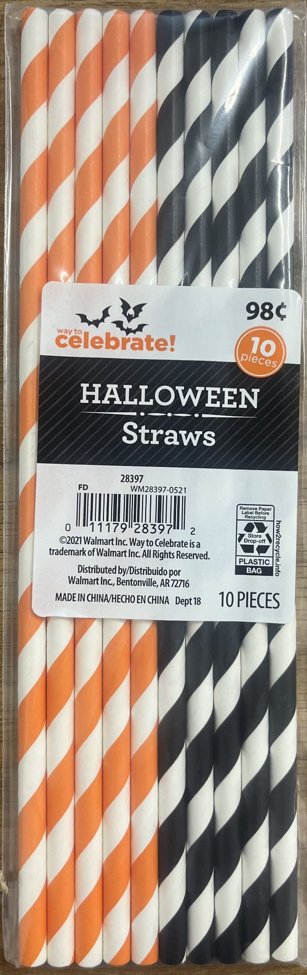 1000 PACKS OF ASSORTED HALLOWEEN PLATES, BOWLS, NAPKINS AND STRAWS, RRP £10,000 - Image 9 of 9