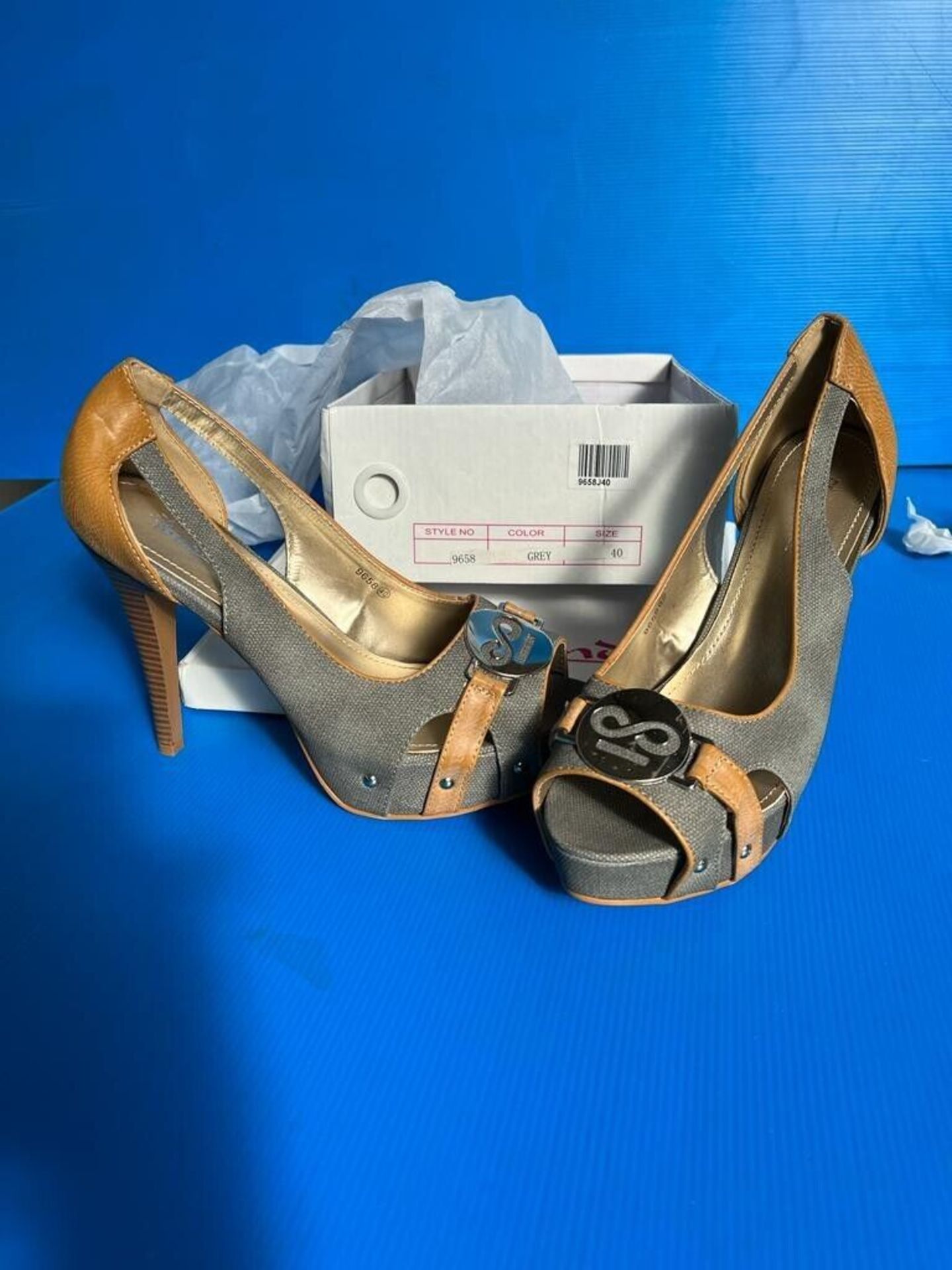 X100 BRAND NEW PAIRS WOMENS HIGH HEELS - MIXED STYLES AND SIZES RRP £3000 - Image 10 of 14