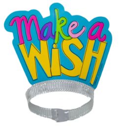 1000 PARTY SUPPLIES MAKE A WISH TIARA'S - PACK OF 4 RRP £10,000