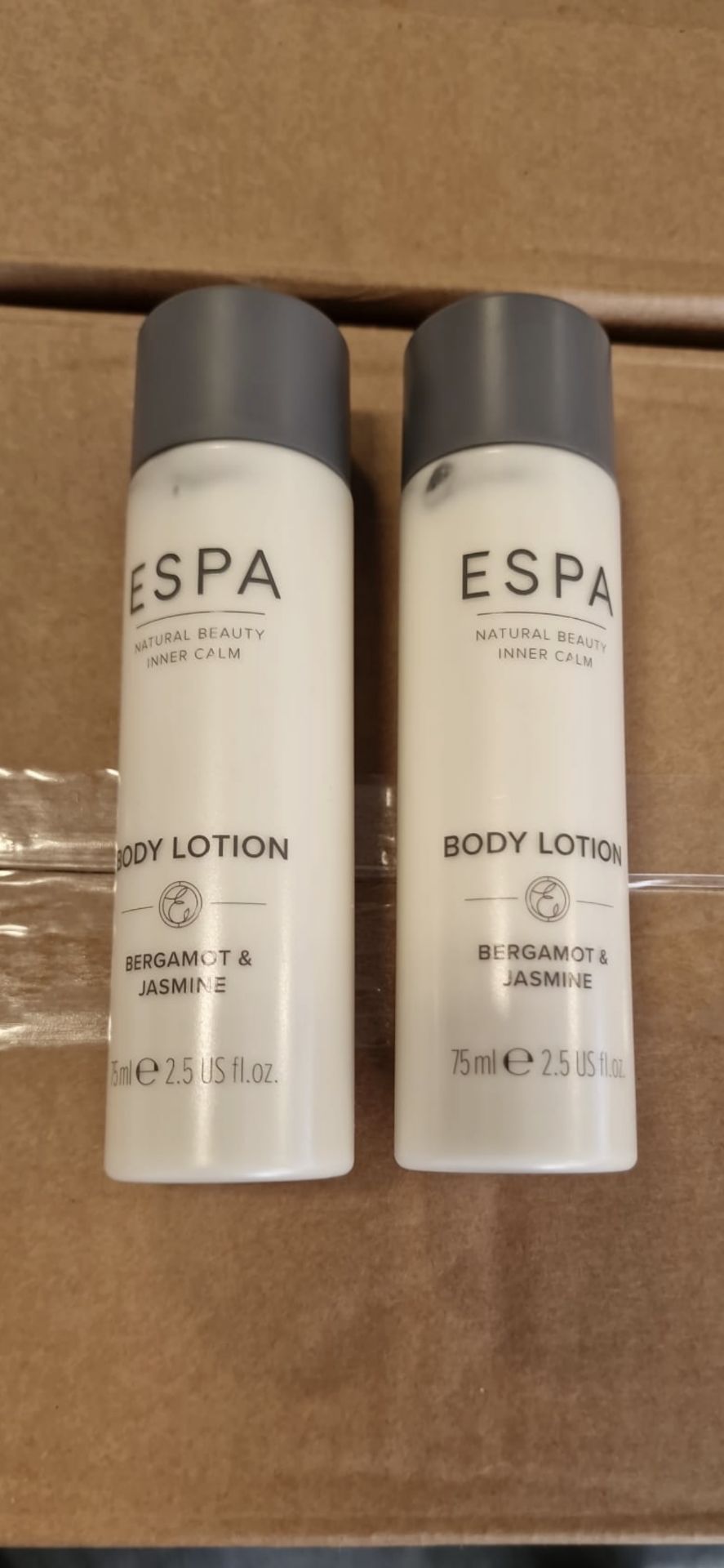 100 X ESPA BODY LOTION BERGAMOT & JASMIN