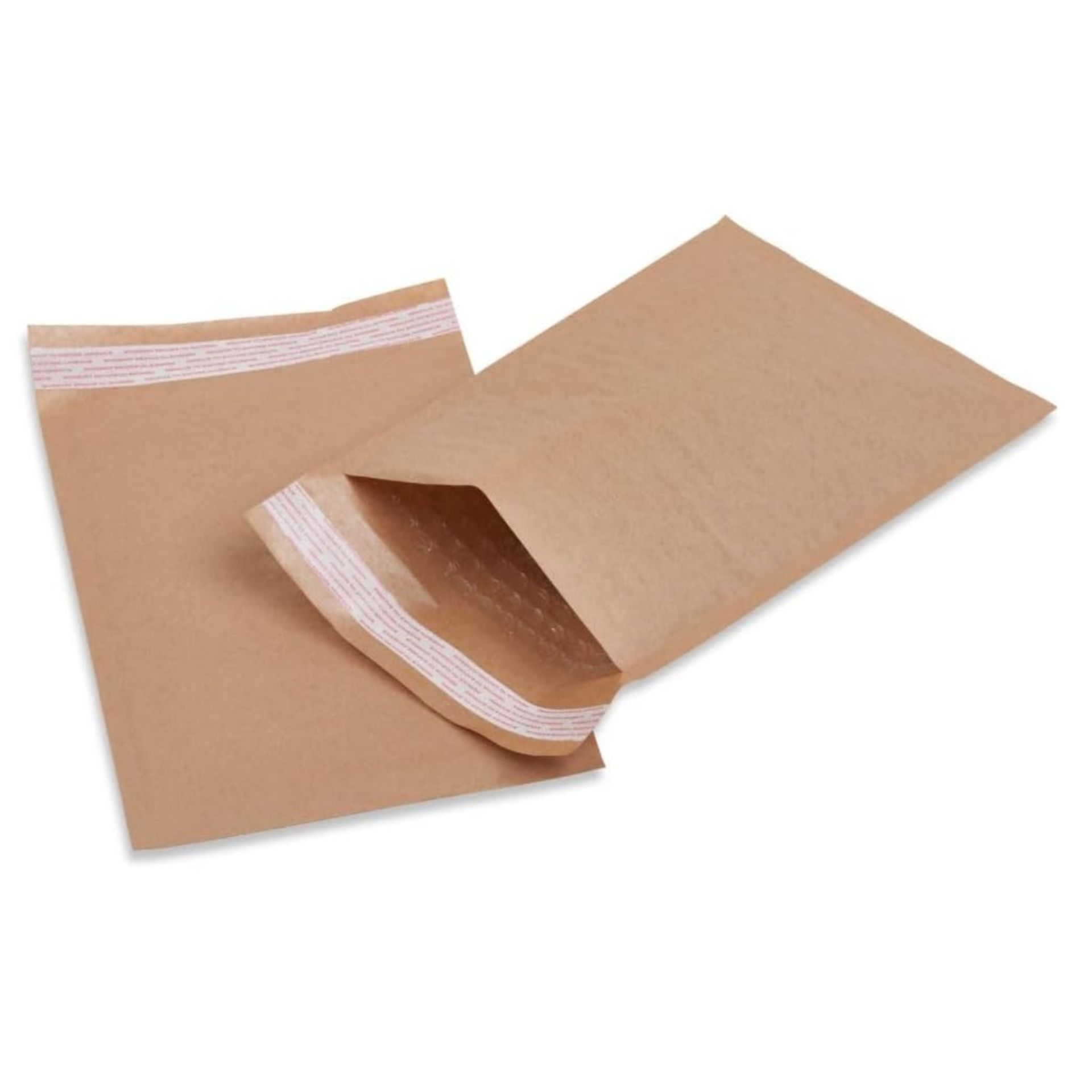 10 BOXES OF PAPER BAG ENVELOPES BUBBLE BAGS 100 PACK PEEL AND SEAL TOUGH LIGHT PADDED (200 X 260MM) - Image 3 of 4