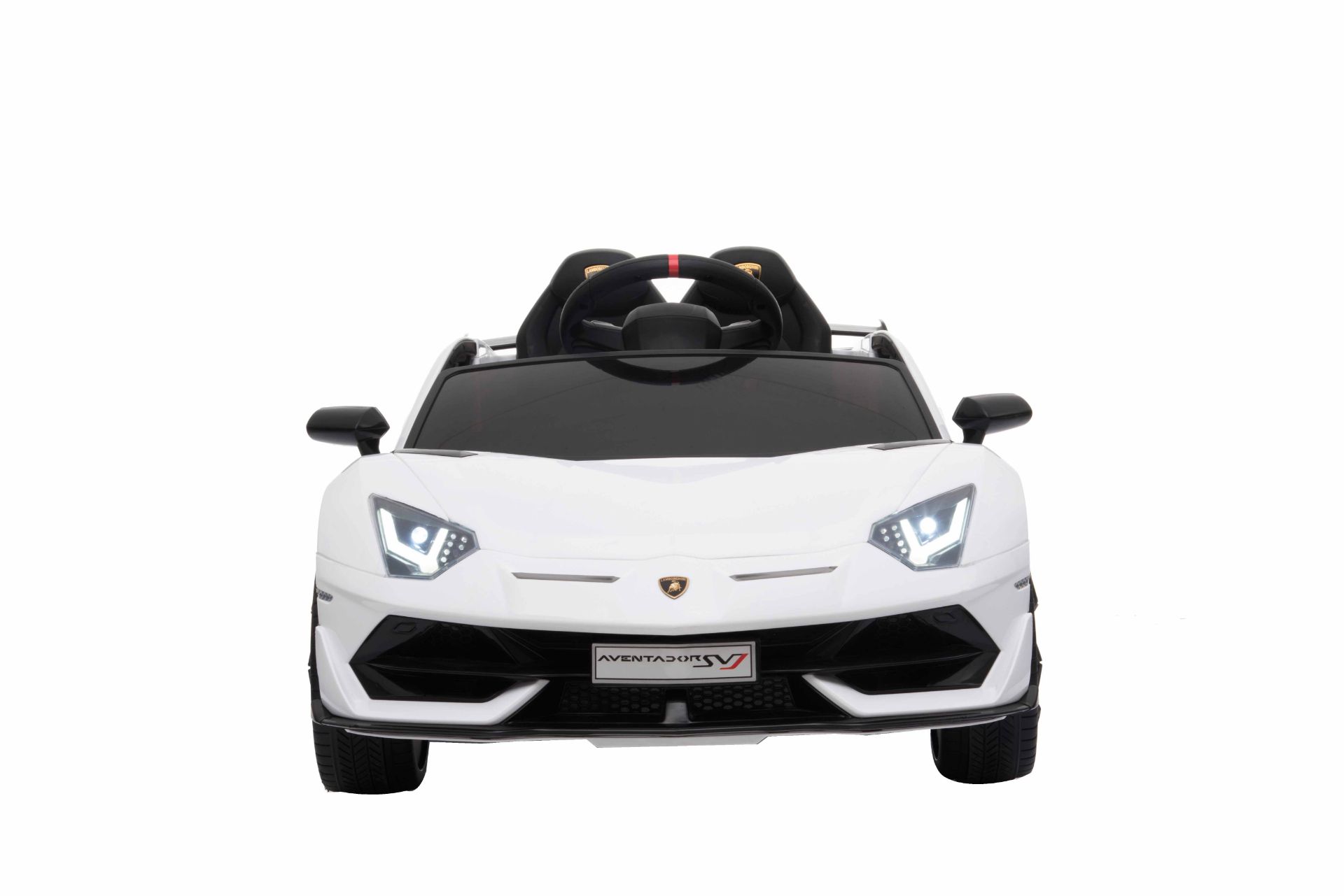 BRAND NEW RIDE ON FULLY LICENCED LAMBORGHINI AVENTADOR SVJ HL328 WITH PARENTAL REMOTE CONTROL -WHITE - Image 3 of 7