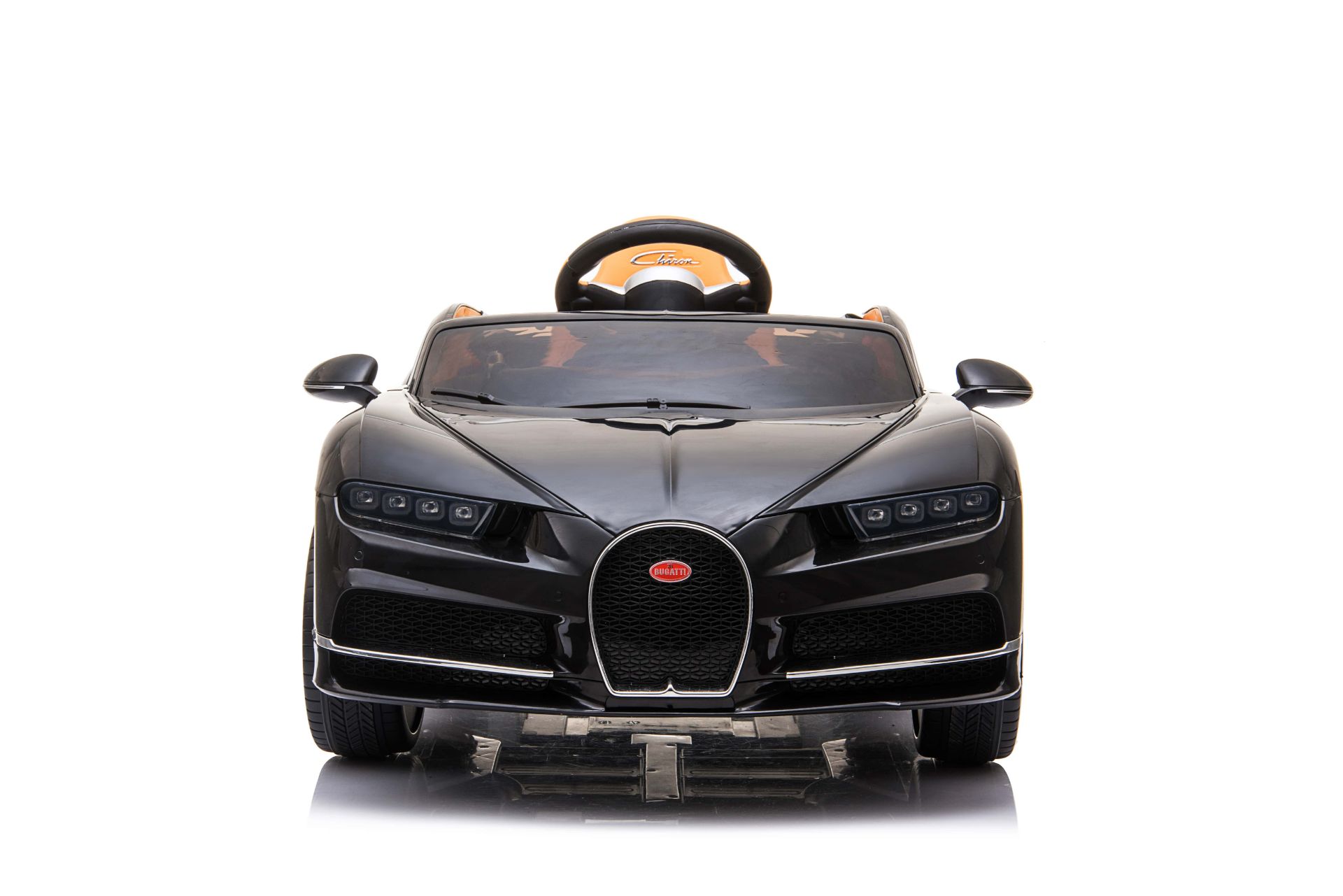 RIDE ON FULLY LICENCED BUGATTI CHIRON 12V WITH PARENTAL REMOTE CONTROL - BLACK - Image 5 of 7
