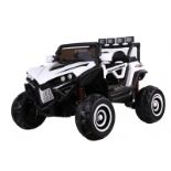 WHITE 4X4 ATV/UTV KIDS BUGGY JEEP ELECTRIC CAR WITH REMOTE BRAND NEW BOXED