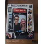 PALLET OF 400 X CACHET BAGS AND 53 PARTY PHOTO BOOTHS