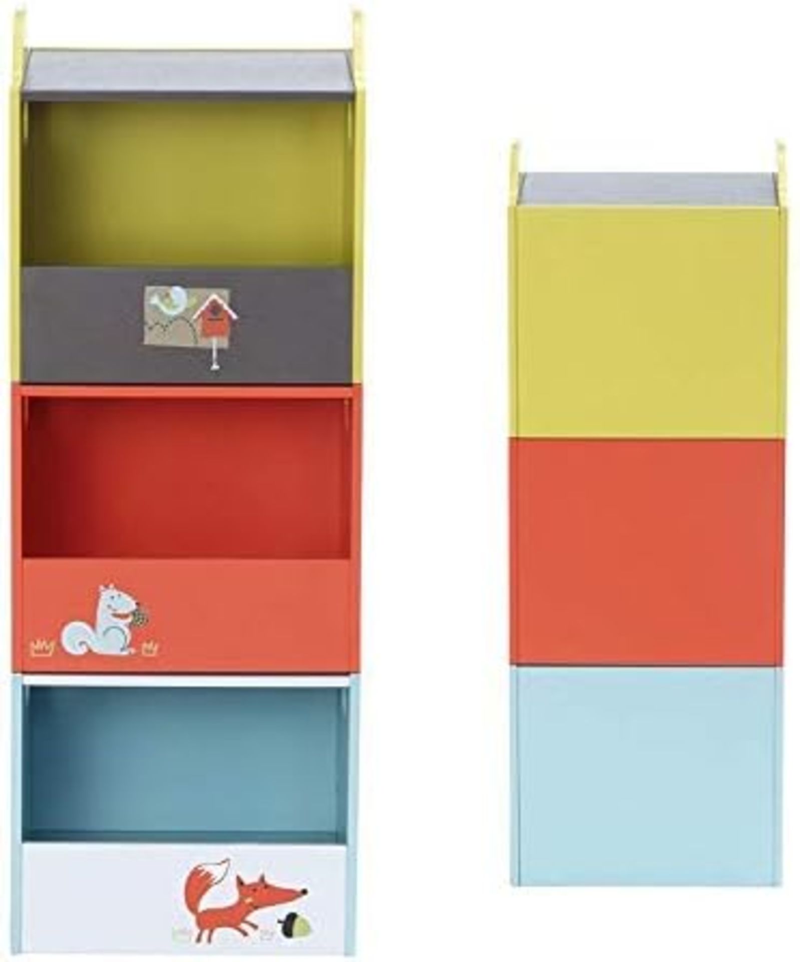 NEW LABEBE WOODEN TOY BOX SET - 3 STACKABLE BABY TOY STORAGE BOXES RRP £187 - Image 7 of 8