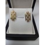 0.30CT DIAMOND EARRING IN SOLID 9CT YELLOW GOLD. IN GIFT BOX + VALUATION CERTIFICATE OF £795