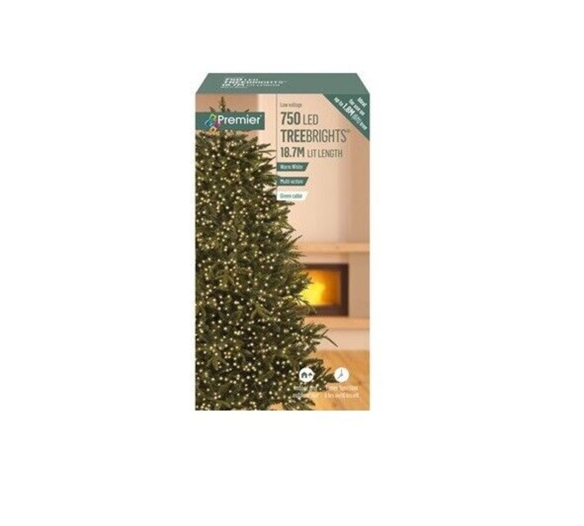PREMIER 750 WARM-WHITE LED INDOOR & OUTDOOR MULTI-ACTION TREEBRIGHTS WITH TIMER