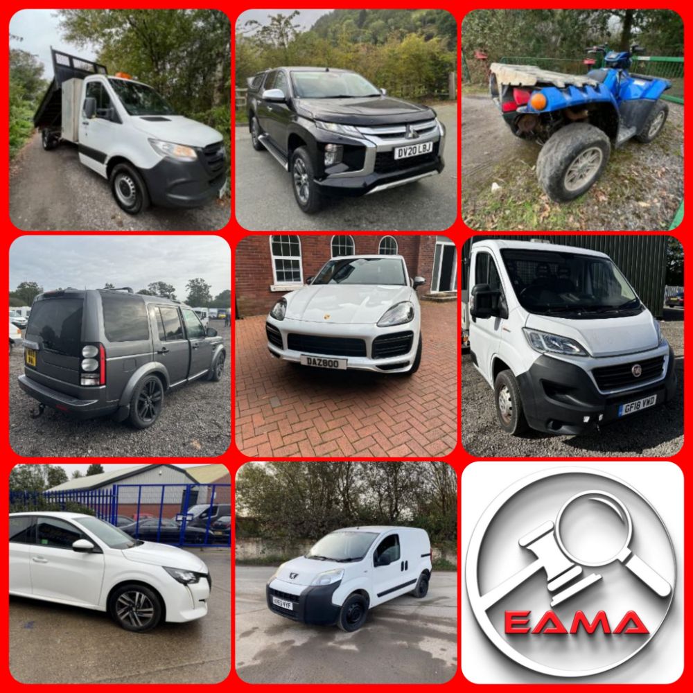 PART EX CLEARANCE - VANS, CARS, TRUCKS, 4X4'S, QUADS + MORE Ends from Tuesday 7th November 2023 at 2pm