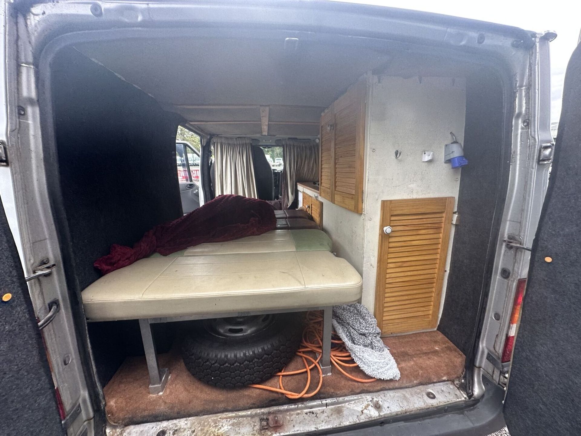 "READY FOR THE OPEN ROAD: FORD TRANSIT SILVER CAMPER (NO VAT ON HAMMER)** - Image 3 of 15
