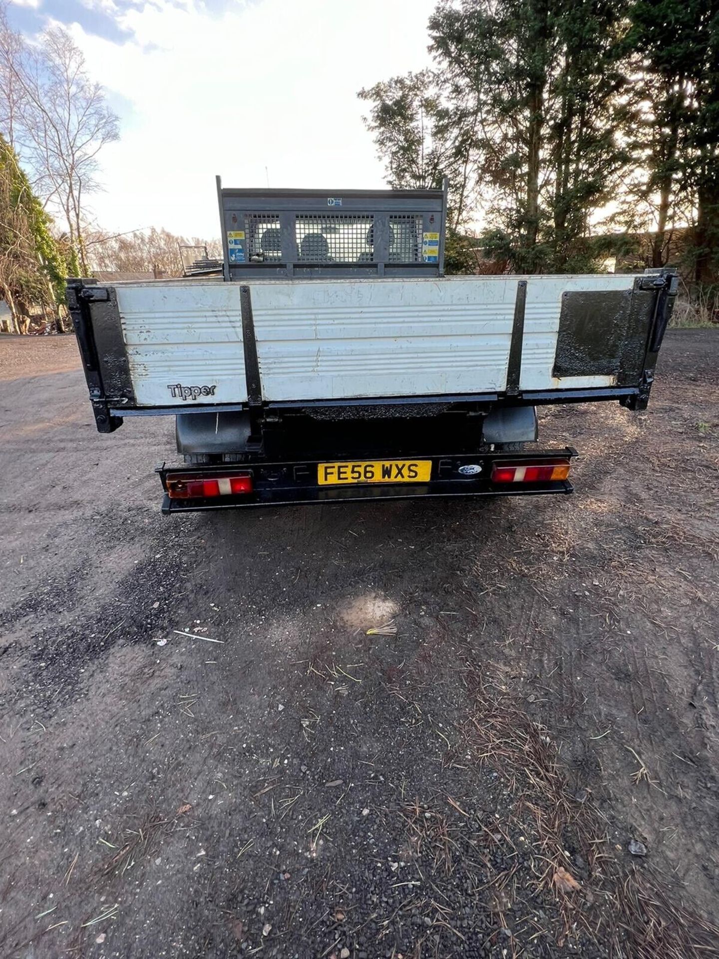 FORD TRANSIT TIPPER LORRY TWIN WHEEL TIPPING TRUCK LONG TEST MANUAL 120K 2006 - Image 5 of 14