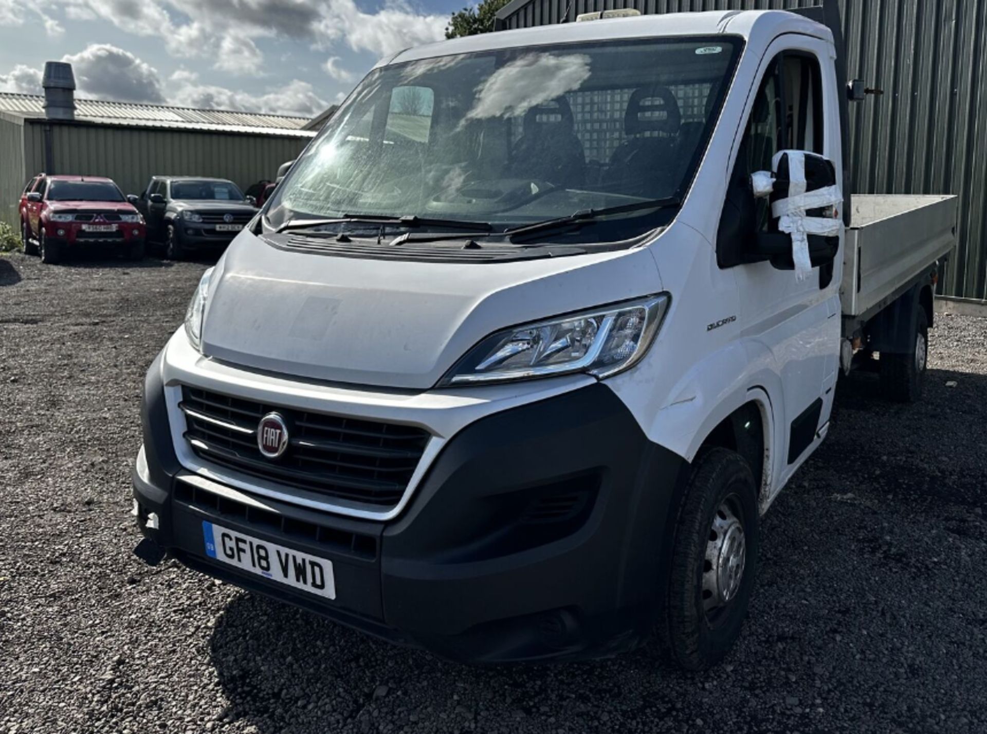 2018 FIAT DUCATO MAXI MWB: EURO 6 DROPSIDE FLAT BED WORKHORSE - NO VAT ON HAMMER - Image 18 of 18