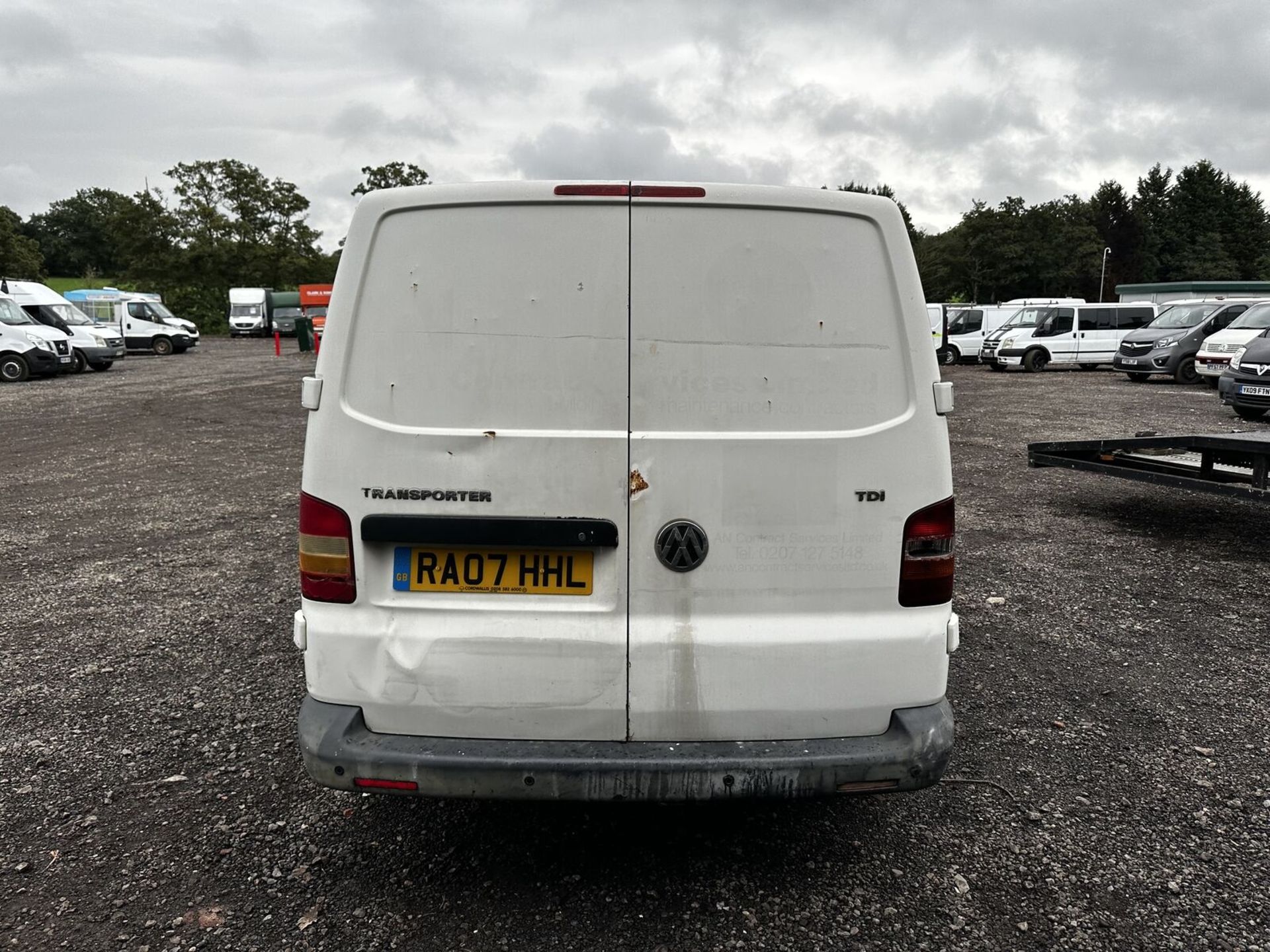 CLEAN INTERIOR, CLEAR HPI: 2007 VW TRANSPORTER T30 LWB WITH 137K MILES & NO VAT ON HAMMER - Image 15 of 15